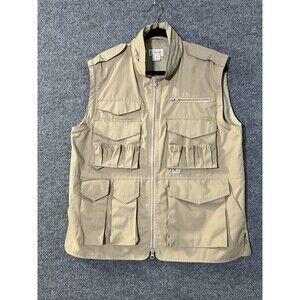 Vintage ORVIS Fly Fishing Vest Size Medium  Made in Hong Kong Inside pockets